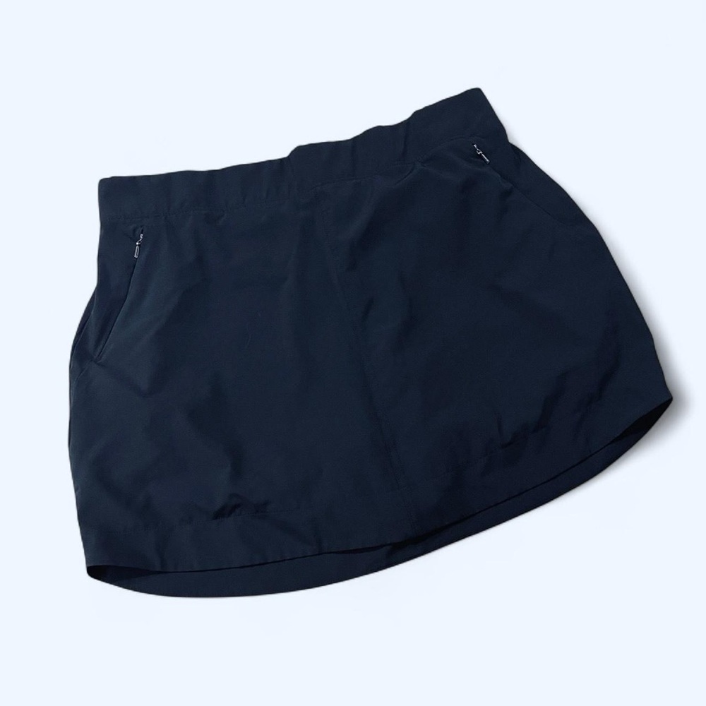 Black Skort with Pockets Athletic Skirt XL